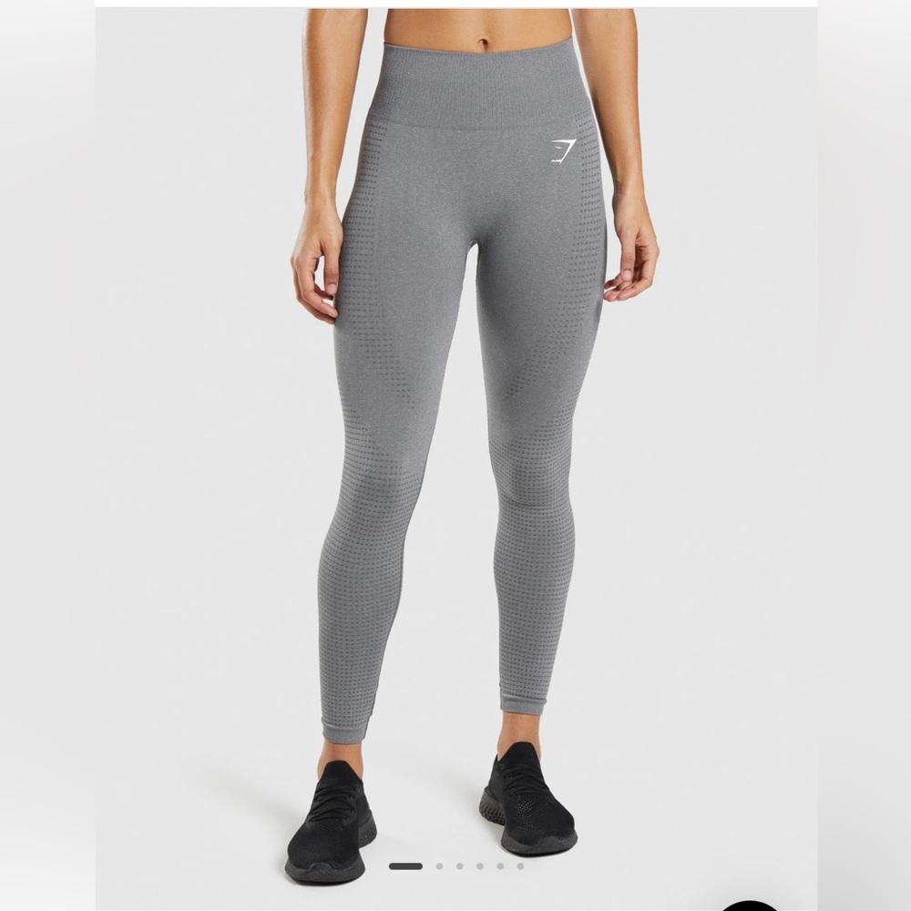 COPY - Gymshark VITAL SEAMLESS 2.0 LEGGINGS X-Large grey.